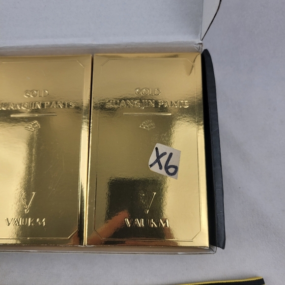 NWT Vaukm gold bar printed boxer briefs set of 3 different prints size Medium - Picture 4 of 4